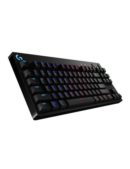 Logitech G pro teclado gaming usb qwerty internacional de ee.uu negro