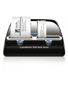 Dymo LabelWriter 450 twinturbo Impresora de etiquetas termica directa negro plata