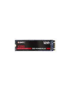 Emtec X250 Disco ssd M.2 128gb serial ATA III 3D nand negro