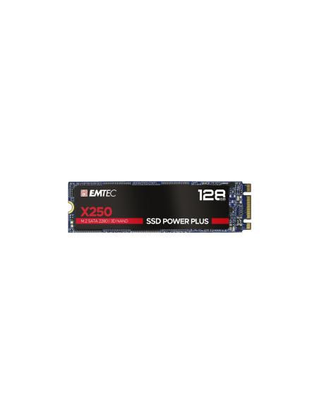 Emtec X250 Disco ssd M.2 128gb serial ATA III 3D nand negro