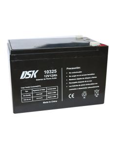 DSK bateria plomo acido 12v 12ah negro