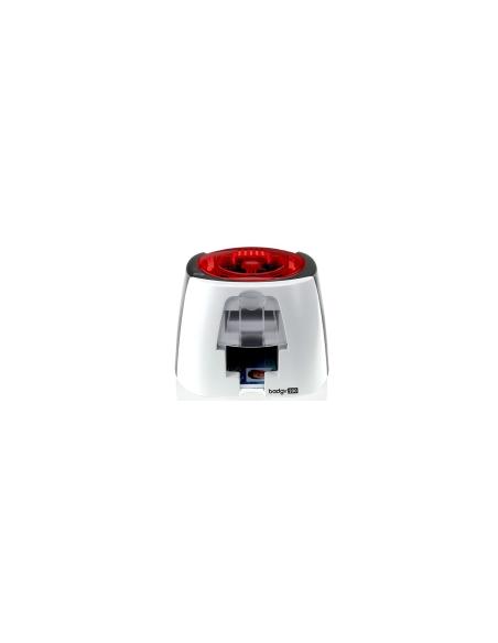 Evolis Badgy impresora de tarjeta plástica Transferencia térmica Color 260 x 300 DPI Negro, Rojo, Blanco
