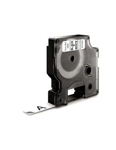 Dymo D1 Etiquetas durable negro sobre blanco 12mm x 5.5m