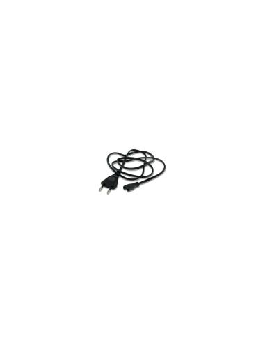3GO C8 Cable de alimentacion CEE7/16 a C8 acoplador 1m negro