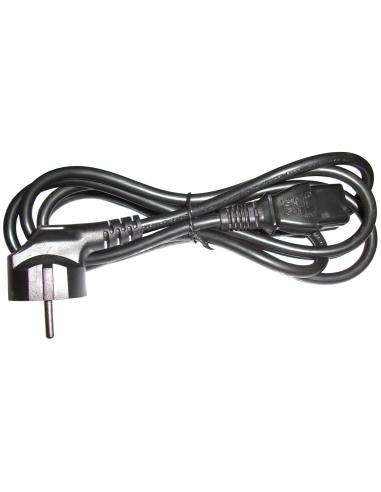 3GO CPOWER Cable de alimentacion macho a hembra 1,8 m negro