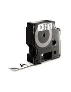 Dymo D1 Etiquetas durable negro sobre blanco 19mm x 5.5m