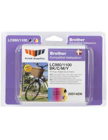 CARTUCHO TINTA OEM COMPATIBLE BROTHER LC980BK LC1100 980BK-C