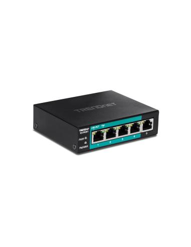 Trendnet switch No administrado Fast 10/100 EnergÍ­a sobre Ethernet PoE Negro