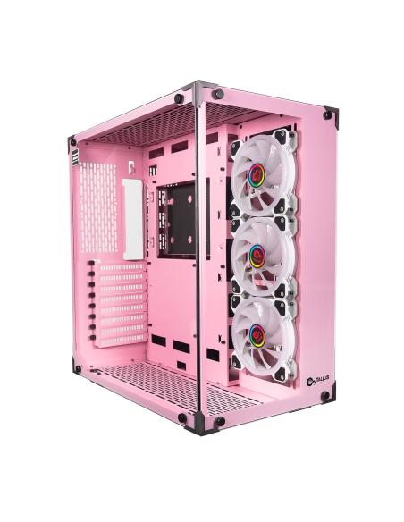 TALIUS CAJA ATX GAMING CRONOS ORCHID RGB CRISTAL TEMPLADO USB 3.0
