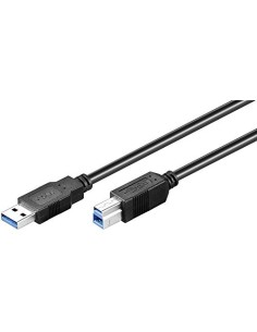 CABLE USB A M A USB B M 3M EWENT EW-100103-030-N-P