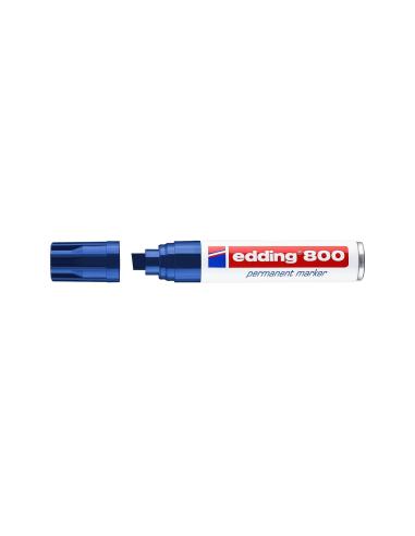 Edding 800 marcador permanente Punta cónica Azul 1 pieza(s)
