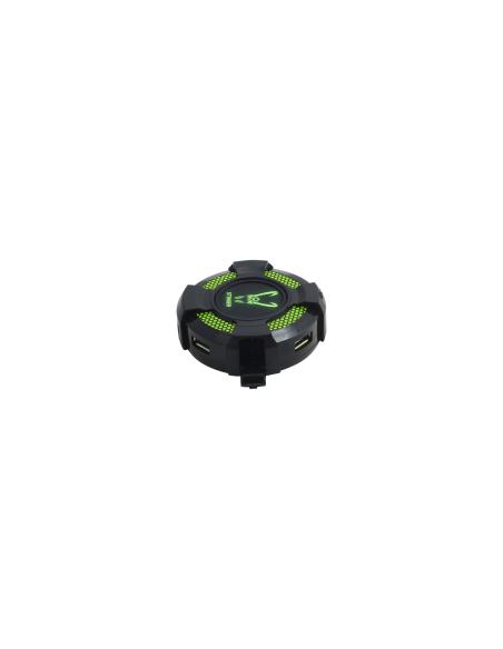 Woxter GM26-035 hub de interfaz USB 2.0 Negro, Verde