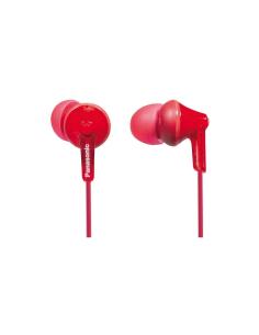 Panasonic RP-HJE125E-R auricular y casco Alámbrico Auriculares Dentro de oÍ­do Música Rojo