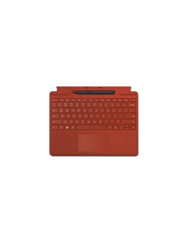 Microsoft Signature with Slim Pen 2 Rojo Microsoft Cover port QWERTY Español