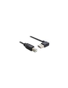 DeLOCK 1m USB 2.0 A - B m/m cable USB USB A USB B Negro