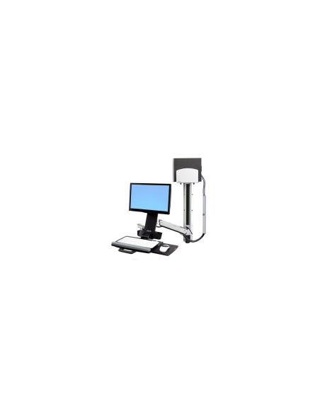Ergotron StyleView Sit-Stand Combo System 61 cm (24") Aluminio