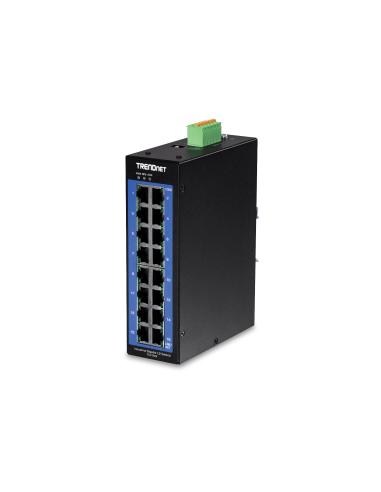 Trendnet TI-G160i Gestionado L2 Gigabit Ethernet (10/100/1000) Negro