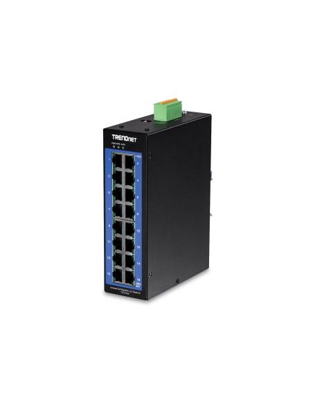 Trendnet TI-G160i Gestionado L2 Gigabit Ethernet (10/100/1000) Negro