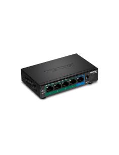 Trendnet TPE-TG52 switch No administrado Gigabit Ethernet (10/100/1000) EnergÍ­a sobre Ethernet (PoE) Negro