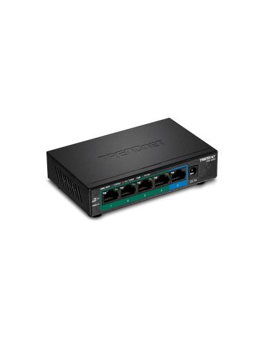 Trendnet TPE-TG52 switch No administrado Gigabit Ethernet (10/100/1000) EnergÍ­a sobre Ethernet (PoE) Negro
