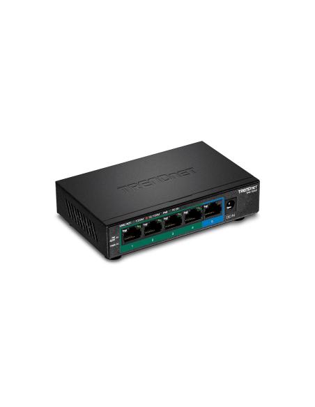 Trendnet TPE-TG52 switch No administrado Gigabit Ethernet (10/100/1000) EnergÍ­a sobre Ethernet (PoE) Negro
