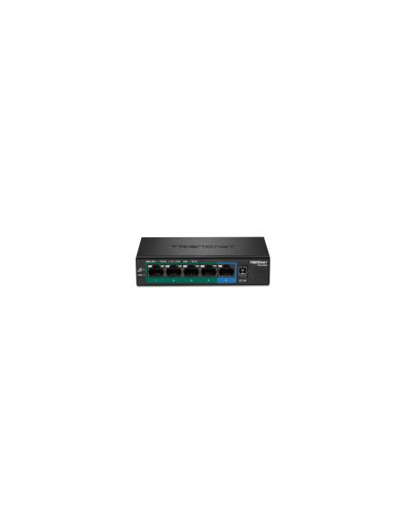 Trendnet TPE-TG52 switch No administrado Gigabit Ethernet (10/100/1000) EnergÍ­a sobre Ethernet (PoE) Negro