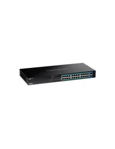 Trendnet TPE-TG262 switch No administrado L2 Gigabit Ethernet (10/100/1000) EnergÍ­a sobre Ethernet (PoE) 1U Negro