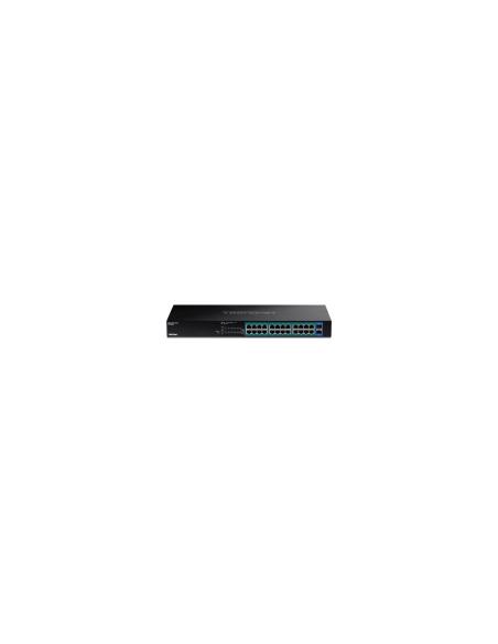 Trendnet TPE-TG262 switch No administrado L2 Gigabit Ethernet (10/100/1000) EnergÍ­a sobre Ethernet (PoE) 1U Negro