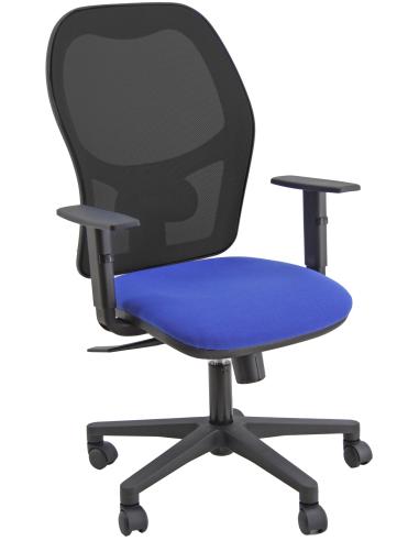 UNISIT Silla Administrativa Sincro HUBBLE Reposabrazos ajustables azul