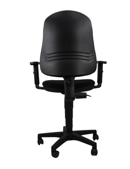 UNISIT Silla Administrativa Contacto Permanente SIMPEL azul Reposabrazos ajustables