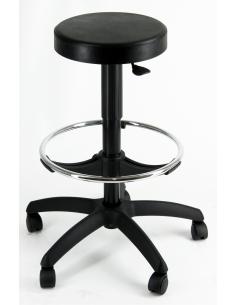 UNISIT Taburete Poliuterano con aro