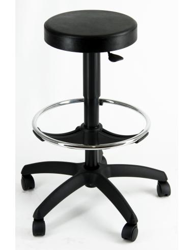 UNISIT Taburete Poliuterano con aro