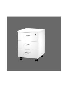 ArtExport Cajonera móvil PRESTO 3 cajones blanco