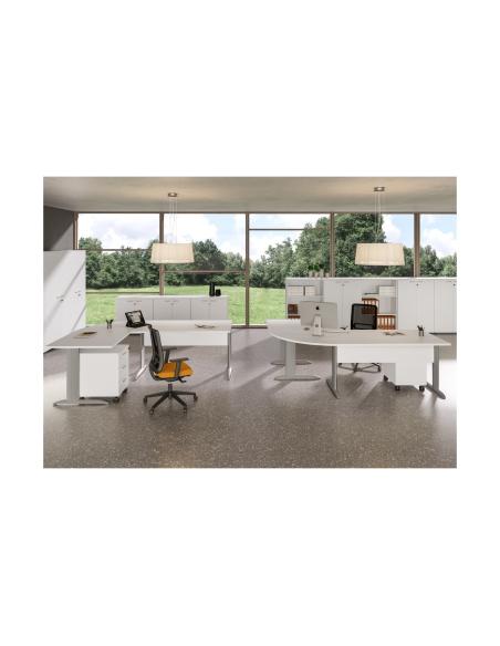 ArtExport MESA PRESTO 160 GRIS PATA METAL