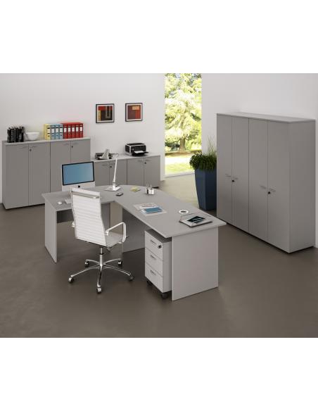 ArtExport Estanteria alta PRESTO gris  80X35X180