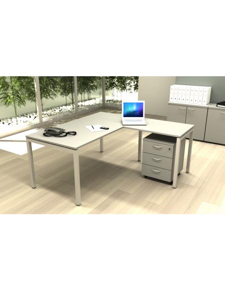 ArtExport Armario bajo PRESTO  gris 80X35X72