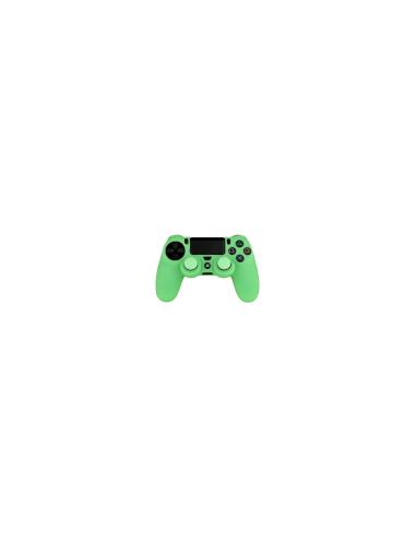 FR-TEC Funda de Silicona + Grips Glow In the Dark para Mando PS4