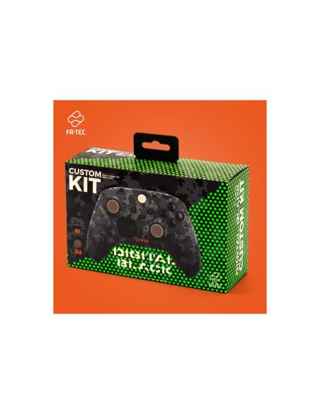 FR-TEC Pack Funda + Grips Camuflaje Negro para Mando Xbox Series X/S