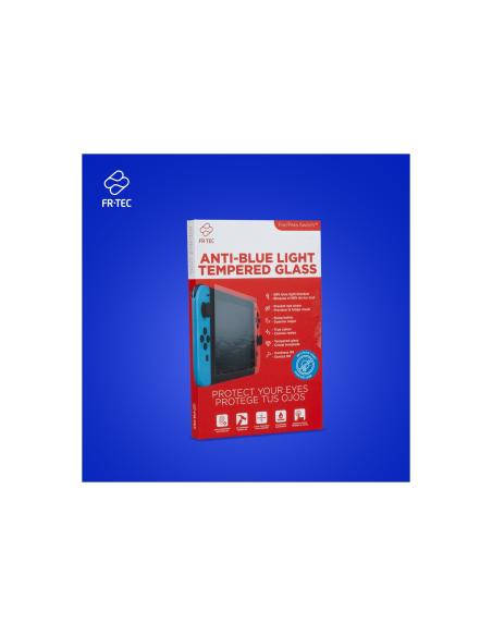 FR-TEC Cristal Templado con Filtro Luz Azul HEV para Nintendo Switch