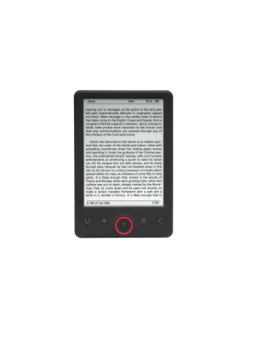 Libro Electronico Denver Ebo-626 Ebook Pantalla 6" Tinta Electronica 4Gb