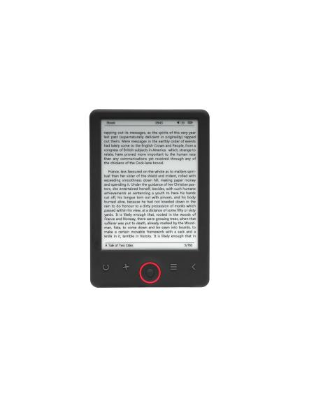 Libro Electronico Denver Ebo-626 Ebook Pantalla 6" Tinta Electronica 4Gb