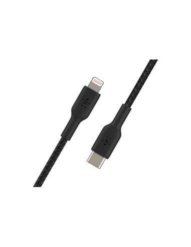 Belkin CAA004BT2MBK cable de conector Lightning 2 m Negro