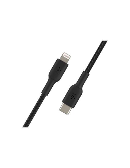 Belkin CAA004BT2MBK cable de conector Lightning 2 m Negro