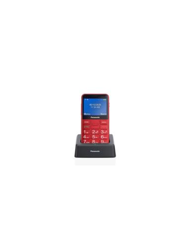 Panasonic KX-TU155EXRN teléfono móvil 6,1 cm (2.4") 102 g Rojo Teléfono con cámara