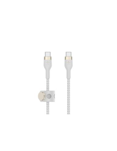 Belkin BOOSTâ??CHARGE PRO Flex cable USB 1 m USB 2.0 USB C Blanco