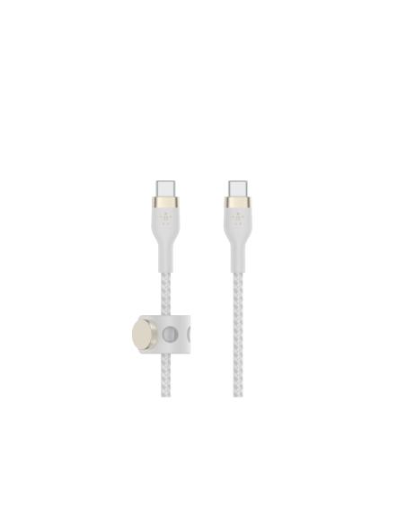 Belkin BOOSTâ??CHARGE PRO Flex cable USB 1 m USB 2.0 USB C Blanco