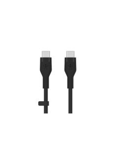 Belkin BOOSTâ??CHARGE Flex cable USB 2 m USB 2.0 USB C Negro