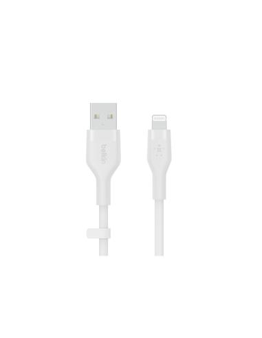Belkin CAA008BT1MWH cable USB 1 m USB A USB C/Lightning Blanco