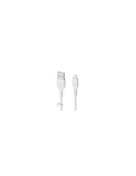 Belkin CAA008BT1MWH cable USB 1 m USB A USB C/Lightning Blanco