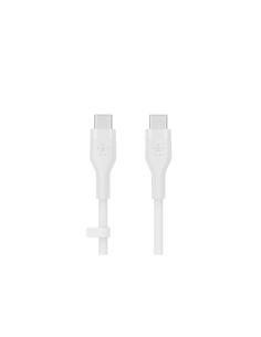 Belkin BOOSTâ??CHARGE Flex cable USB 1 m USB 2.0 USB C Blanco